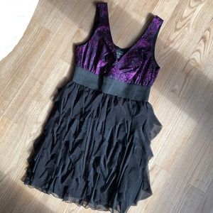 💕LAST CHANCE💕EUC Women’s Forever 21 Cocktail Ruffle Floral Dress size Small